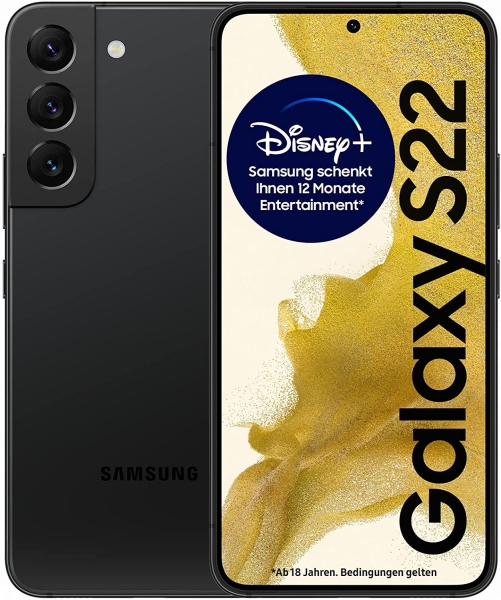 Samsung Galaxy S22, 256 GB/8 GB RAM Handy in Phantom Black